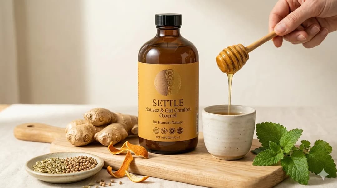 Settle — Nausea & Gut Comfort Oxymel