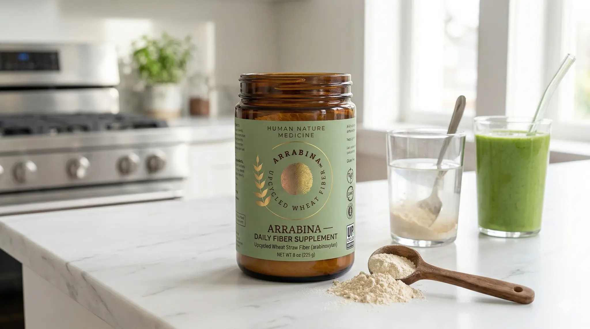 Arrabina — upcycled daily fiber